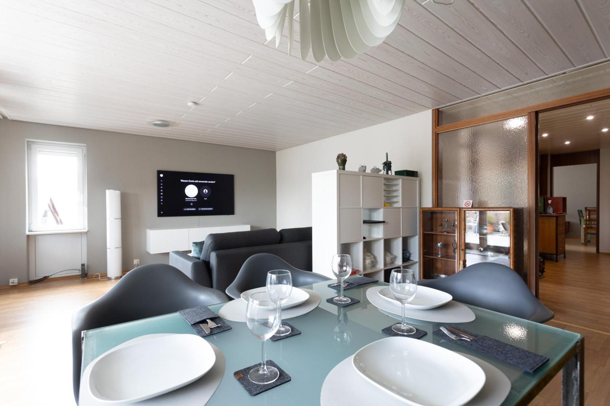 Storchennest - Schoenes, Ruhiges Apartment Mit Sonnenterrasse 泰特南 外观 照片